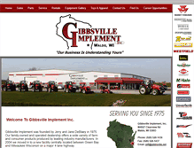 Tablet Screenshot of gibbsvilleimplement.com